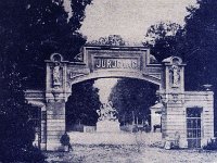 Park Maksimir, ulaz u Jurjevac 1867. godine